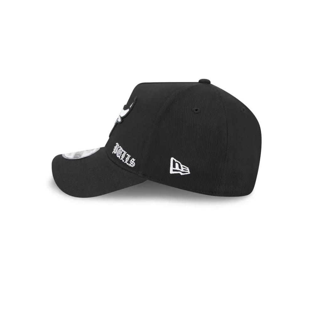 Chicago Bulls NBA Gothic 9FORTY A-Frame Snapback Cap - New Era