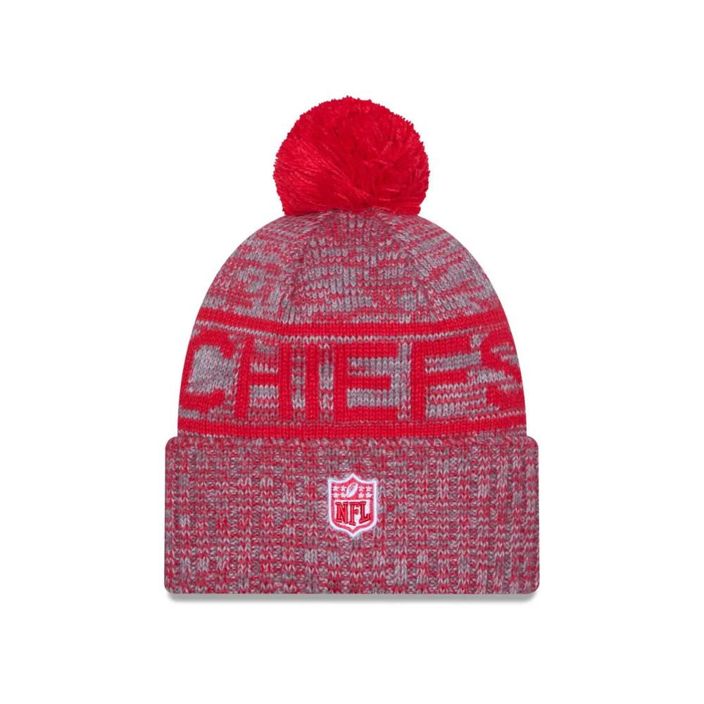 Kansas City Chiefs NFL Sideline 2025 Sport Knit Winter Hat - New Era