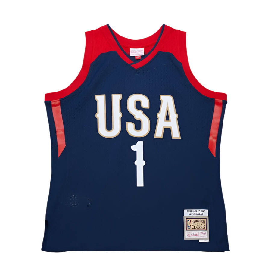 Devin Booker Navy NBA Rising Stars Game 2017 Swingman Jersey - Mitchell & Ness