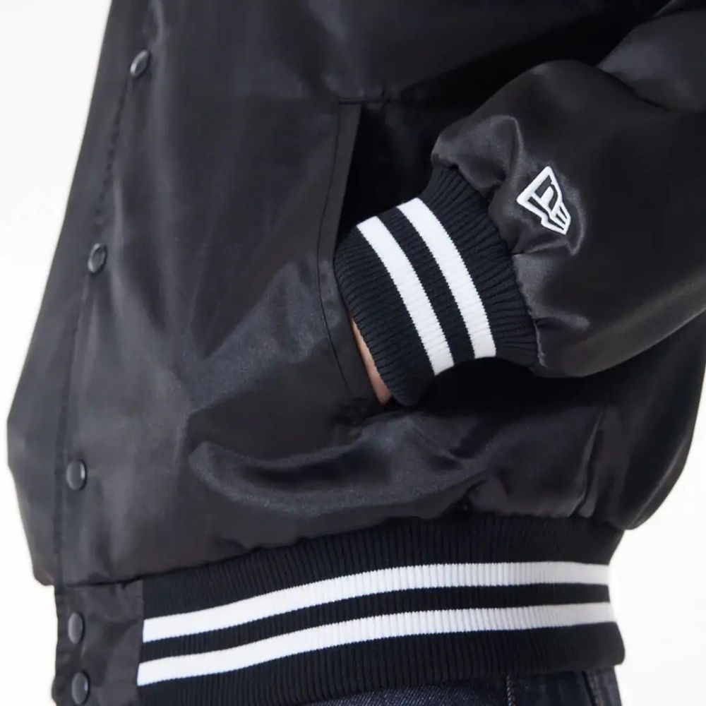 Blouson aviateur en satin Las Vegas Raiders NFL New Era