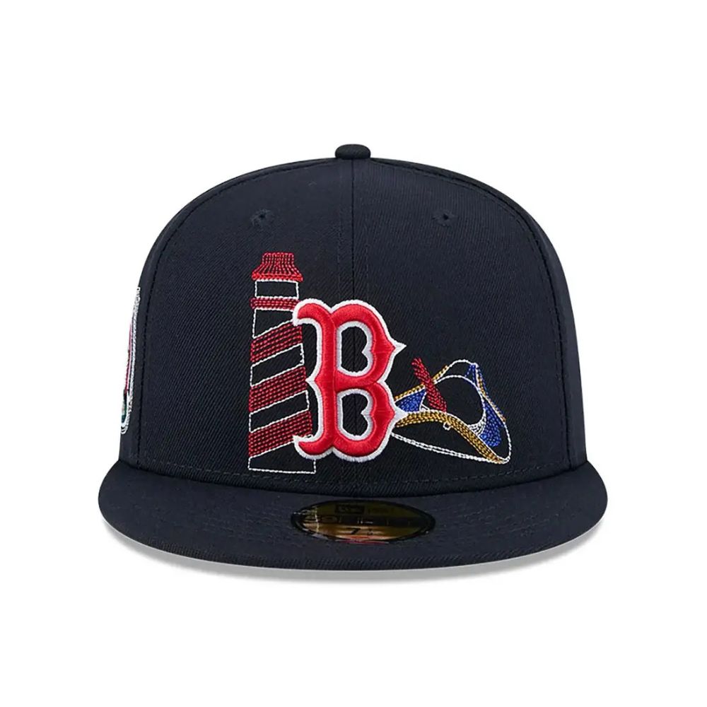 Boston Red Sox  State Stitch New Era 59FIFTY Fitted